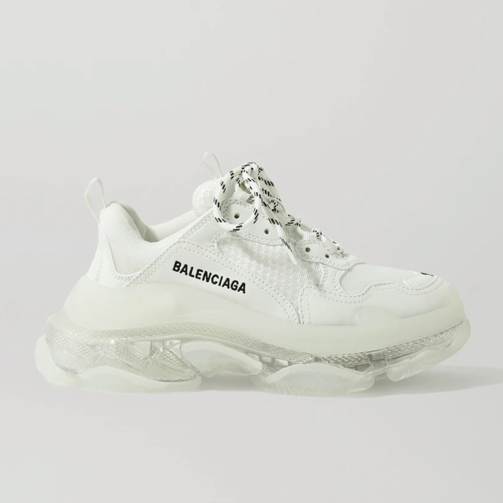 Balenciaga Triple S white sneakers in 38